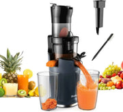 Slow juicer - Press juicer - Juice extractor - Powerful motor - 200W