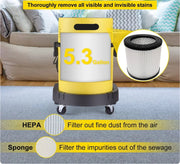 Carpet Cleaners - Shampoo Machine - Wet and Dry - Suck Blow and Spray Function - Stain Cleaner - Sofa Cleaner - Cleaning Machine - 220V - 1200W - 20 Liter