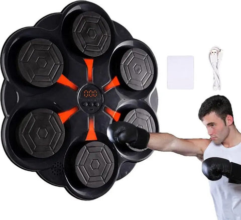 Boksmachine - Boksmachine met muziek - Boksmachine Volwassenen en kinderen - Bluetooth - Inclusief bokshandschoenen voor kinderen - Boksmachine Ultra met muziek & Bluetooth - Bokszak - Boksmachine