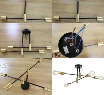 Plafondlamp - Lampen - Plafondlampen - LED Plafondlamp - Kroonluchter - Woonkamer - Eetkamer - QUORE