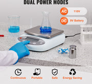 Laboratoriumweegschaal - Analytische Balans - 0,01g Nauwkeurigheid - LCD Scherm - Roestvrijstalen Bakje - Breed Toepassingsgebied voor Laboratoria - Juwelierszaken - Onderzoeksinstellingen
