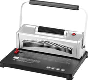 Spiraalbindmachine - IJzeren Basis + ABS-Kunststof Behuizing - Efficiënt en Schoon Inbinden - Compatibel met Verschillende Maten - Robuust en Duurzaam - Inclusief Accessoires