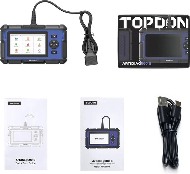 OBD2 Scanner - OBD2 - Storing Verwijderen - 9 Speciale Functies - Uitleesapparatuur Auto - Diagnosecomputer - Diagnose Auto - ABS/SRS/EGR - Zwart