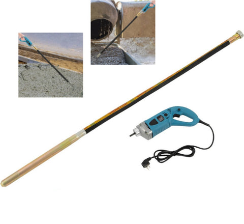 Betontrilnaald Pro - Elektrische Trilnaald voor Beton - Robuust Ontwerp - Verdichten van Beton - 1300W - 1.5m' Trilstaaf