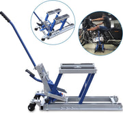 Hydraulische motorkrik 680kg - Motorlift - Motorheftafel - Motorbrug - Motorfiets krik - Minilift - Verstelbaar montagestandaard - Hydraulisch motorstandaard