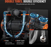 Luchtcompressor bandenpomp - Lucht compressor - Luchtcompressor electrisch - 24L 1450W