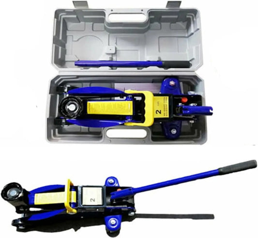 Autokrik - Krik - Met Koffer - Blauw - 13.5cm - 32cm - 2000KG