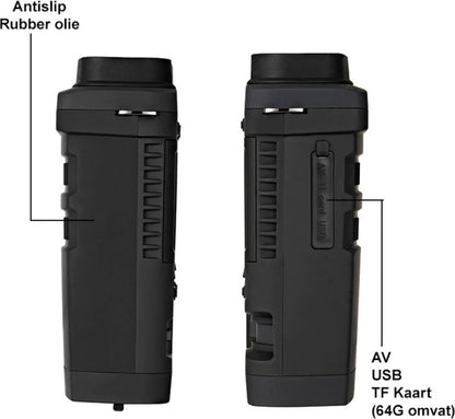 Night Vision Binoculars with Infrared - Binoculars for Adults - Thermal Imaging Binoculars with Night Vision - Including 32GB SD Card