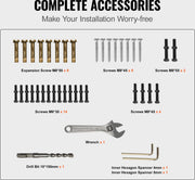 Smeedijzeren Leuning – Voor 1-4 Treden – Verstelbare Hoek (0-50°) – Antislip, Anticorrosief en Antiroest – Geschikt voor Buitentrappen - Veranda's - Balkons - Tuinen en Woongebouwen