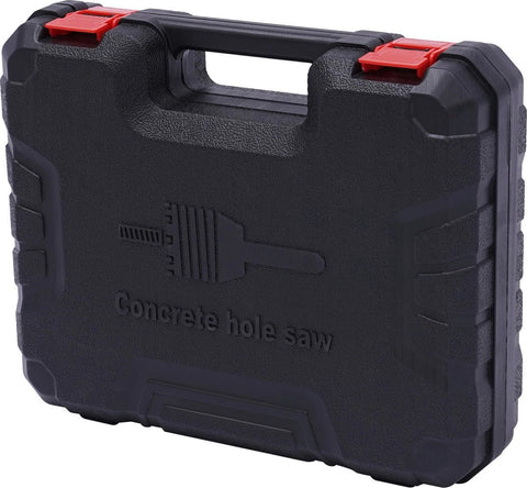 Betonborenset Pro7 - Professionele Beton Boren - 9 Delig - SDS Plus en Max Adapter - Ø 30-40-65-80-100mm - Premium Staal