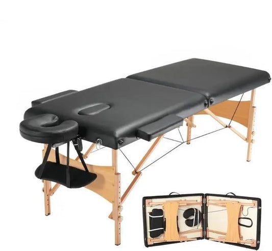 Massage table - Portable massage table - Foldable - Adjustable - Tattoo bed - Spa - Massage - Beauty