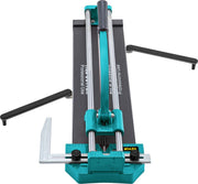 Handmatige Tegelsnijder - 800mm - Keramische Tegelsnijder van Aluminium - met Dubbele Rails en Beugels - voor het Snijden van Tegels, keramiek, Porseleinen Tegels