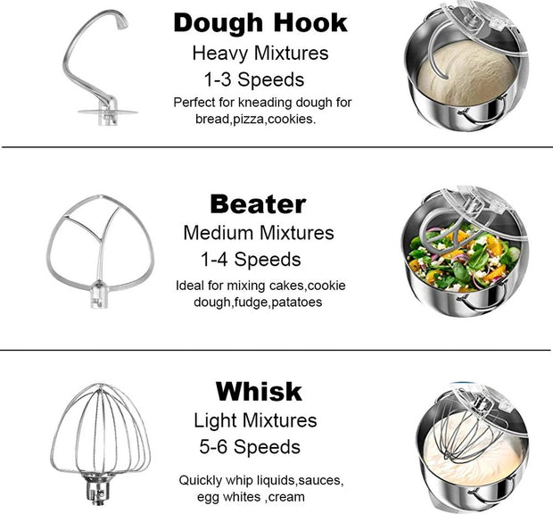 Keukenmachines - Keukenrobot - Foodprocessor - Keukenmixer - Keukenmachines & mixers - 6L - 1200W