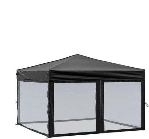 Paviljoen Partytent - Opvouwbaar - Gemakkelijk op te zetten - Feest - Waterdicht - 300 CM x 300 CM - Blauw