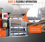 Draadstripmachine - Elektrisch Koperdraad - Strippen Machine - voor het Strippen van Koperdraad - 10 Kanalen en 10 Snijbladen - 1.5-32 mm - 750W