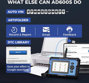 OBD2 Scanner - OBD2 - Storing Verwijderen - 9 Speciale Functies - Uitleesapparatuur Auto - Diagnosecomputer - Diagnose Auto - ABS/SRS/EGR - Zwart