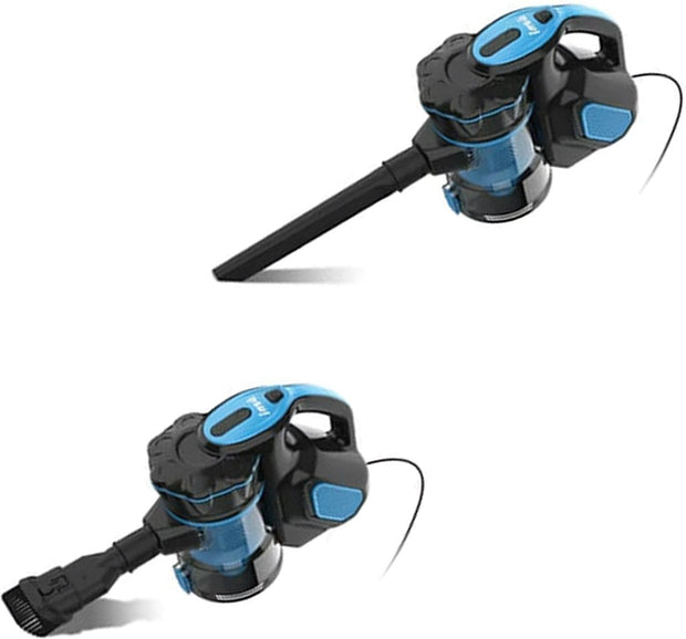 Corded Stick Vacuum Cleaner - Handheld Stick Vacuum Cleaner - Handheld Vacuum Cleaner Best Seller - Handheld Vacuum Cleaner - 18Kpa - 600W - 220V - 79dB - Black &amp; Blue