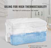 Afvalwaterpomp – 350W – 6000 L/U Debiet – 7M Opvoerhoogte – Hittebestendig en Antimicrobieel – Met 3 Waterinlaten voor Kelder - Keuken - Gootsteen - Douche en Badkuip