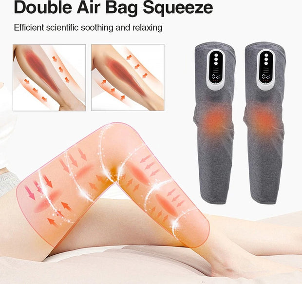 Beenmassage apparaat - Kuit massage - Been massage - Beenmassage apparaat bloedsomloop - beenmassage apparaat lymfedrainage - beenmassage apparaat electrisch - Warm compres