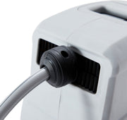 Tuinslanghaspel - Tuinslang - Waterslangslang met Snelkoppeling - 20 m - Grijs