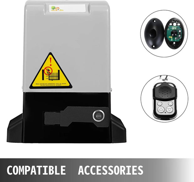 Automatische Poortopener - Elektronisch poortopener - Hekopener - Afstandsbediening - Schuifpoortopener - Poort Opener - 4 M