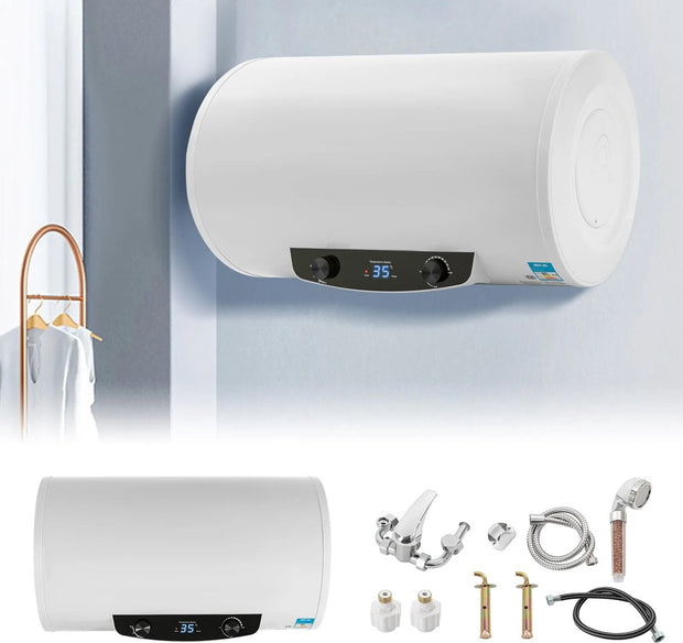 Elektrische Boiler - Doorstroomverwarmer - Doorstroomboiler - Speciaal Ontworpen voor Installatie Onder een Gootsteen - 30°C tot 75°C