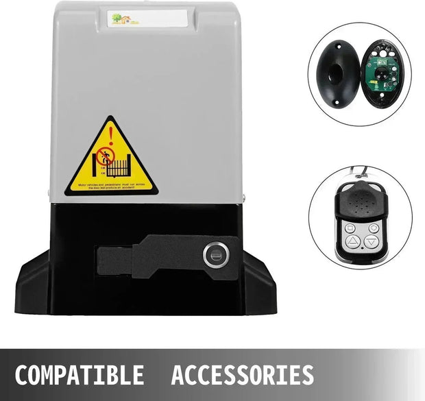 Schuifpoortopener - Schuifpoort aandrijving - Automatische Poortopener - Elektronisch poortopener - Hekopener - Afstandsbediening - Schuifpoortopener - Poort Opener - 4 M