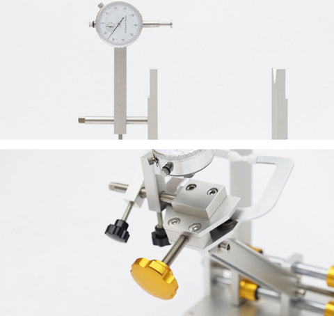 Trauning Stand - Racefiets Wiel - Reparatie Tool - Wiel Reparatie - Geel - Velgen Correctie - Kalibratie Stand