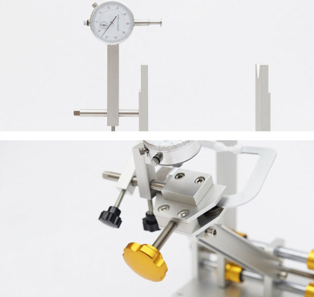 Trauning Stand - Racefiets Wiel - Reparatie Tool - Wiel Reparatie - Geel - Velgen Correctie - Kalibratie Stand