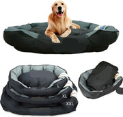 Robuust Hondenbed - Orthopedische Hondenbed - Waterdicht en Afwasbaar - Kwalitatief Duurzame Hondenmand - 130x90x26 - Tot 50kg