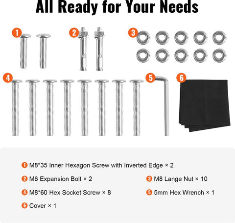 Firewood rack - Outdoor wood storage - Wood storage - With waterproof cover - 132x36x117cm