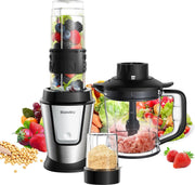 Multifunctionele Keukenmachine - 700W - Draagbare Juicer Blender - Persoonlijke Smoothie Mixer Voedsel Chopper En Droge Molen