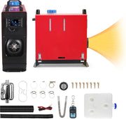 Rood - Standkachel - 36-200W - 12-24V - Max 180 graden C