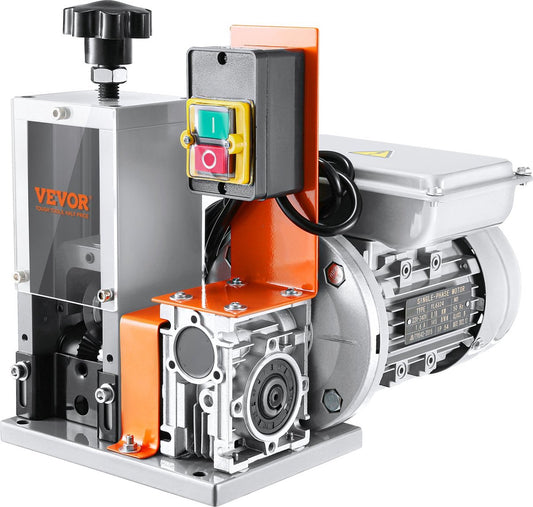 Draadstripmachine - Elektrische Koperdraad Strippen Machine Gemaakt van Aluminiumlegering - voor het Strippen van Koperdraad - 1.5-25mm -180W - Zilver