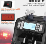 Money counting machines - Money counter - Money counting machine notes - Counterfeit money detector - 1200 pieces/min