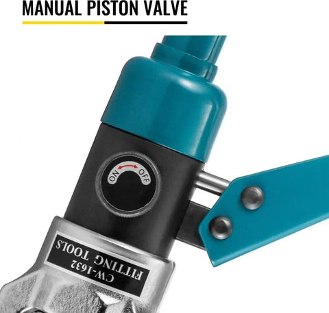 Krimptang - Hydraulische Krimper - TH Kaken - Hydraulische Pex Pijp Aluminium Plastic Pijp Krimptang - Blauw