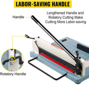 Snijmachine - Papiersnijder - Papierschaar - Verstelbare Papierklem - 300-500 Vellen - Handmatig - School - Kantoor - Thuis - 67x42cm