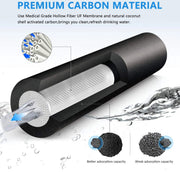 Water Filter - Water Filtration Bucket - Water Filter Bucket - Filter Bucket - Silver - 11 Liter - 1.5L Per Hour