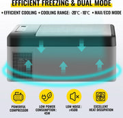 Koelbox - Elektrische koelbox - Auto koelbox - Auto koelbox electrisch - 15L/12V