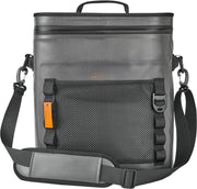 Bier Koeltas - 30 blikjes - Verstelbare schouderband - Ingebouwde flesopener - Lunchtas - Picknicktas - Waterdicht en vuilafstotend - Grijs