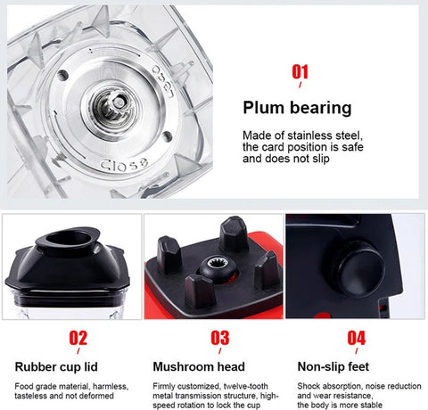 Blenders - Nutribullet - Blender Smoothie - Blender To Go - Keukenmixer - Blender - 2000W - 2500ml Inhoud Capaciteit