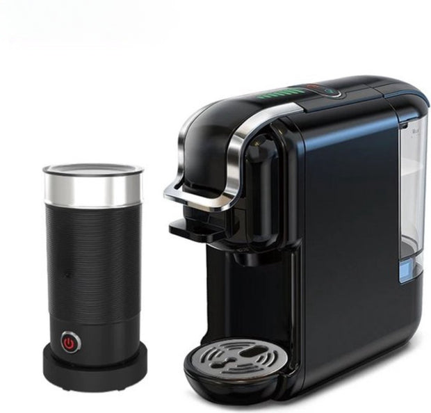 Koffiezetapparaat/melkopschuimer - Zwart - Koffie - Koffiemachine - 5-in-1 Compatibel ontwerp - Koud/warm functie - Koffiezetapparaat cups