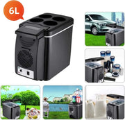 Mini Auto Koelkast - 12V - 45W - Draagbare Koeler- Voor Auto - Truck - 6 liter - Keuken Reizen - Picknick - Camping Stille -
