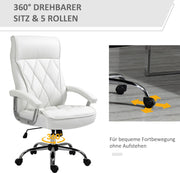 Desk chair office chair with tilt function modern diamond pattern