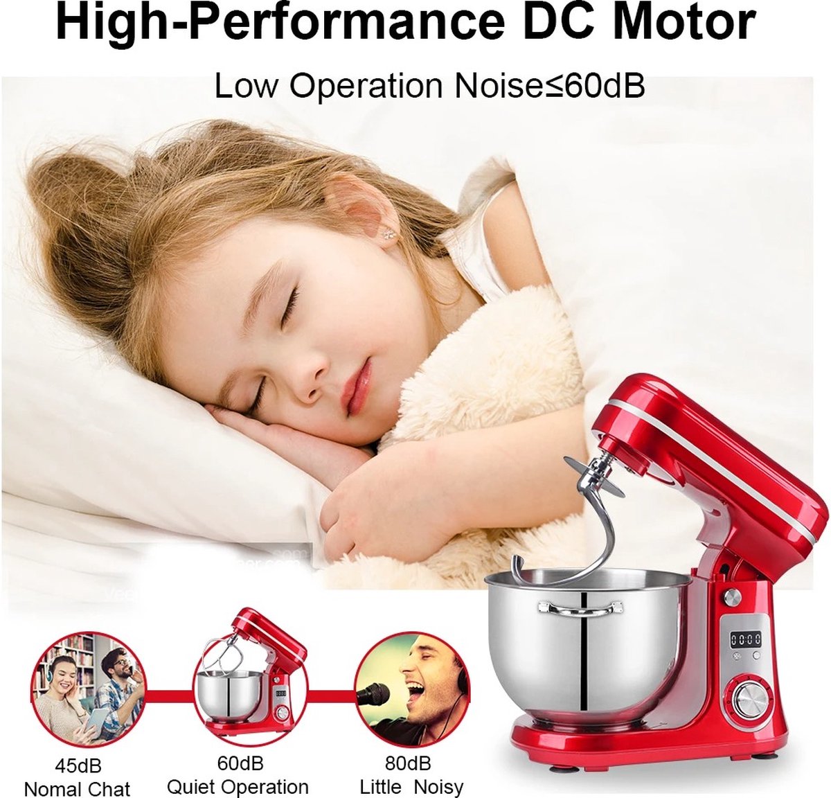 Food processors - Food robot - Food processor - Kitchen mixer - Food processors &amp; mixers - 6L - 1200W