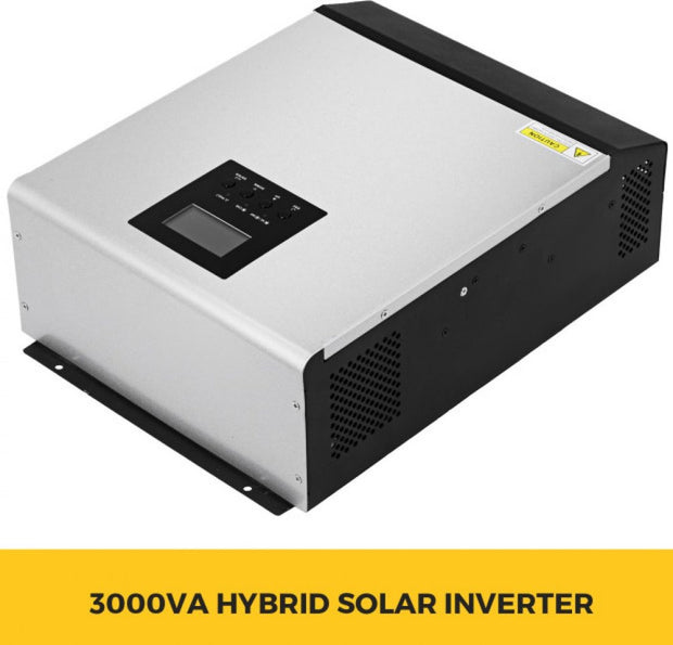 3KVA - 24V - MPPT Off-Grid Pure Sine Wave Solar Inverter - 0-55℃ - AC Charger - Professional