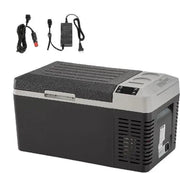 Koelbox met display 20L - Control - Display - LEDscherm - Mini - Auto - Koelkast - Draagbare - Luxe - Koelkast - Vriezer - AC - Koeler - Buiten - Caravan - Camping - Vakantie - Roadtrip