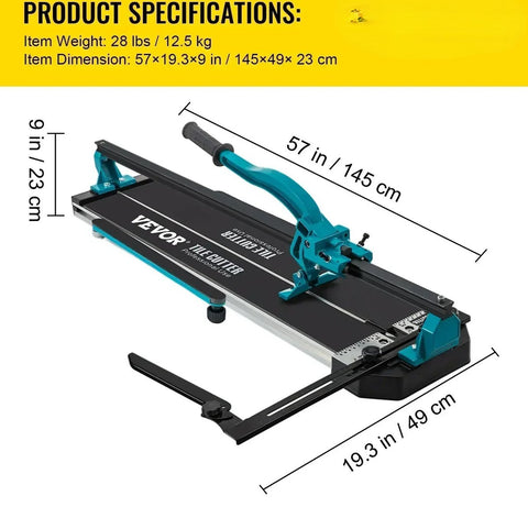 Tile Cutter - Tile Saw - Tile Cutting Machine - 24 Inch