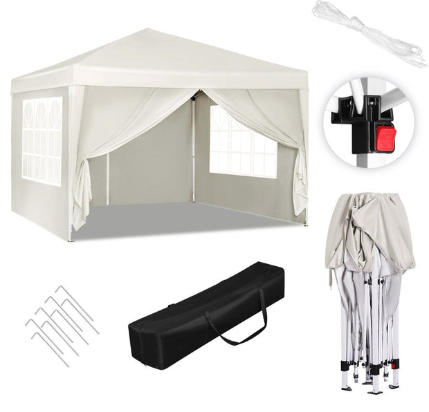 Party Tent - Feesttent - Camping Tent - Paviljoen - Pop up tent - Opvouwbaar - Waterdicht - 3x3