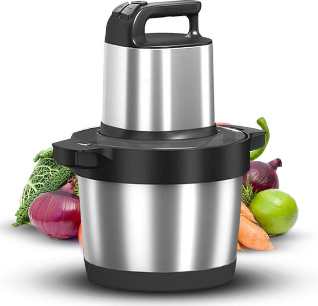 Elektrische Groentesnijder Multifunctioneel - Vleesmolen - Gehaktmolen - Uiensnijder - Zwart